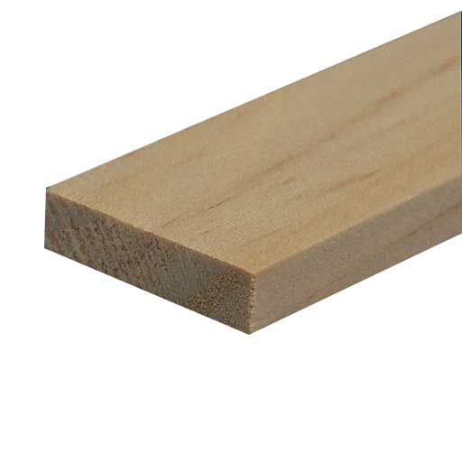 Pine Stripwood 1/4x1" 6pc/pkg hw7527