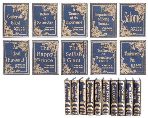 NI208 Oscar Wilde Books set/10
