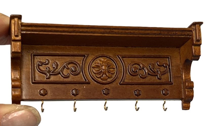 Ornate Wall Hat/Jacket Rack Y9043wn