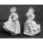 Pair of 'Royal Doulton' Style Ladies in Winter phodh207