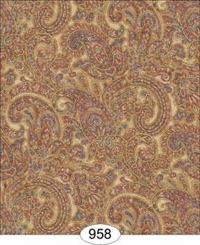 Paisley 1 - Blue WAL0958