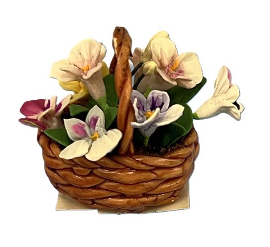 Pansies in a Basket cn230048