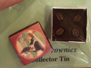 Pecan Brownies in a Collector's Tin jaqv1303