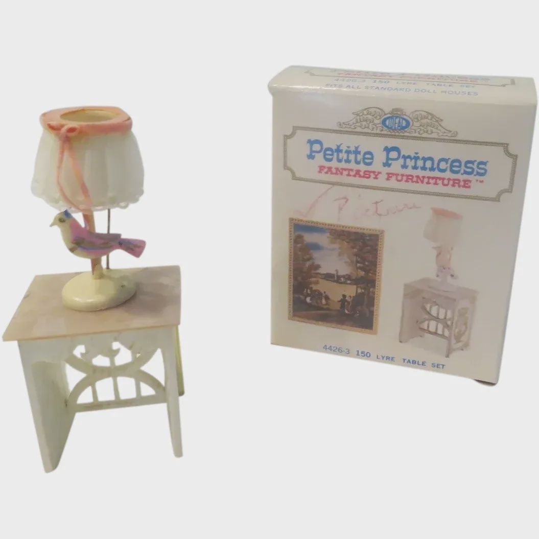 Petite Princess Lyre Table Set w/Box 10000161-1