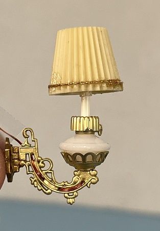 Ornate Sconce with Fluted Shade MC031509
