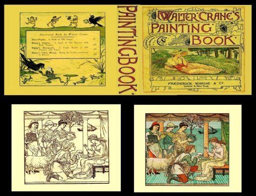 LBwc-25 Painting Book by Walter Crane