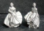 Pair of 'Royal Doulton' Style Ladies dh201
