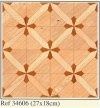 Parquet Floor Paper Tile 34606 wm34606