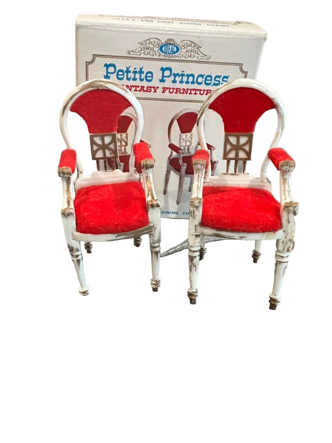 Petite Princess Fantasy Furniture Vintage Host Dining Chairs 4413-1