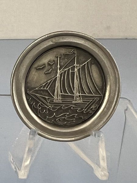 Pewter Plate ch22716