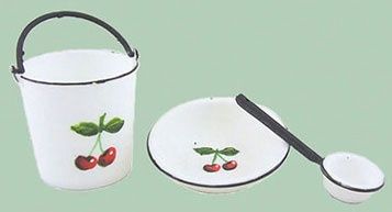 Pail/Dipper/Basin Cherries CAR1558