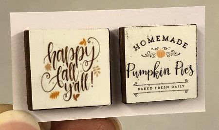 Pair of Autumn Signs mcrm0017
