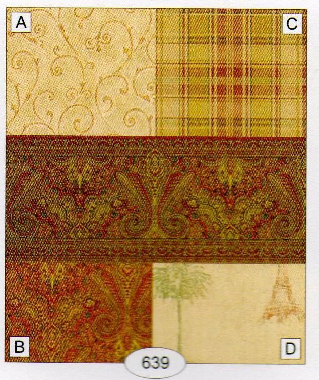 Paisley 639 wal639