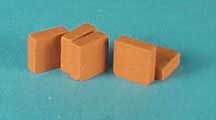 Patio Clay Bricks 50pc/pkg hw8205