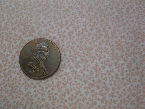 Peach Floral Fabric 1 fabric47a