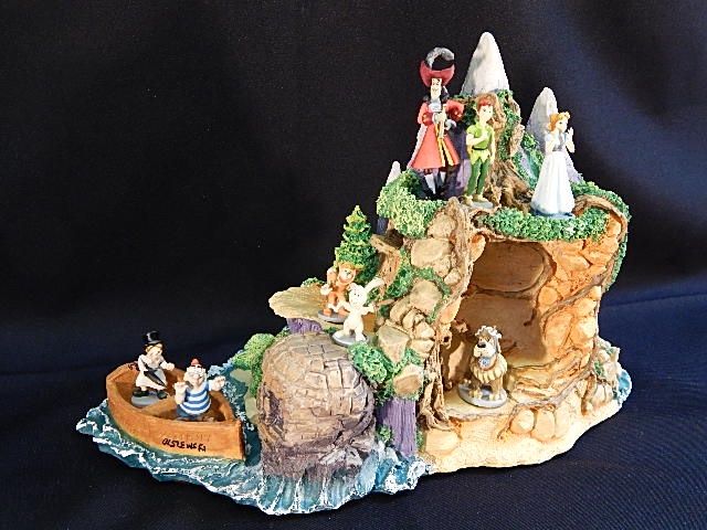 Peter Pan Neverland &amp; London Displays w/ Figurines petdisp10