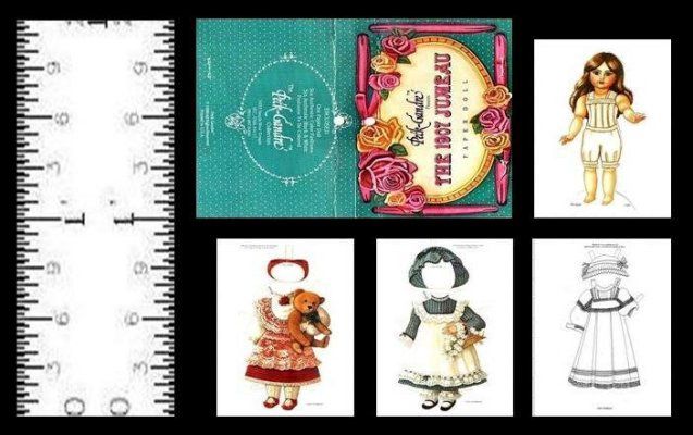 LB1 Paper Dolls - 1907 Jumeau