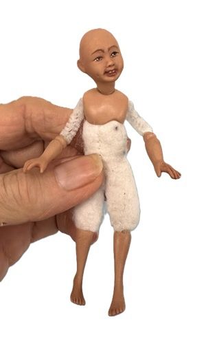 Parker Levi Barefoot Dark Skinned Child rd2223a