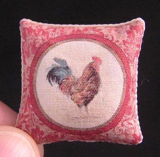 Pillow - Rooster with Red Floral IBPIL330