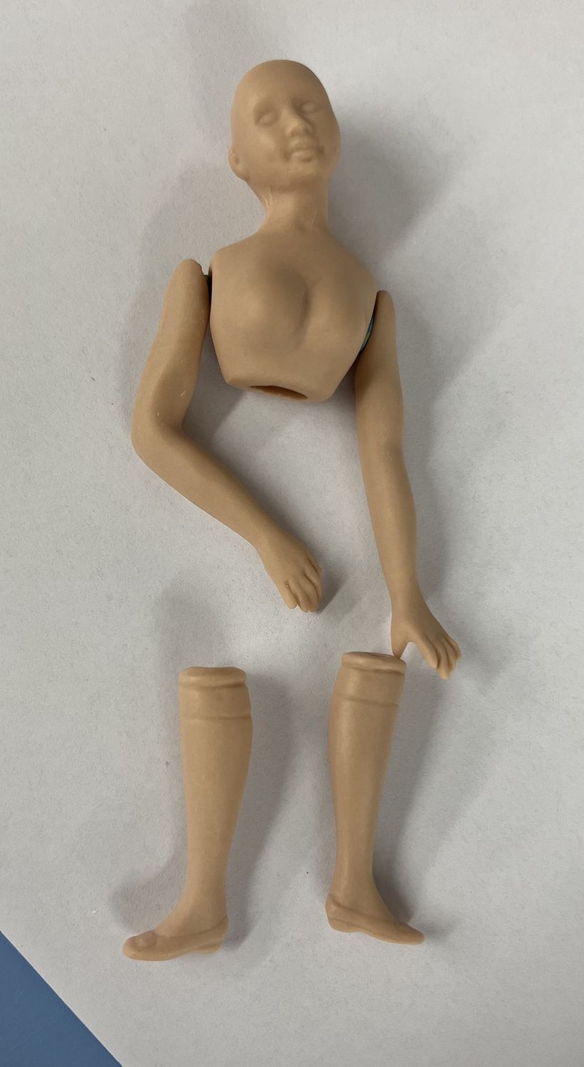 Porcelain Doll Lady Kit Ready to Paint lv22924