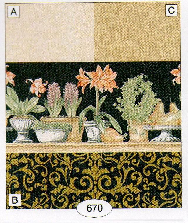 Potted Plants 670 wal670