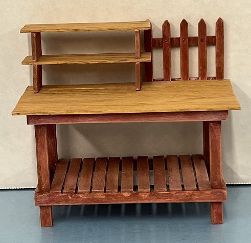 Potting Bench with Shelves mc963x