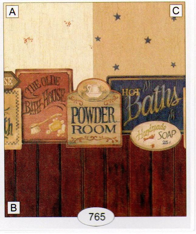 Powder Room 765 wal765