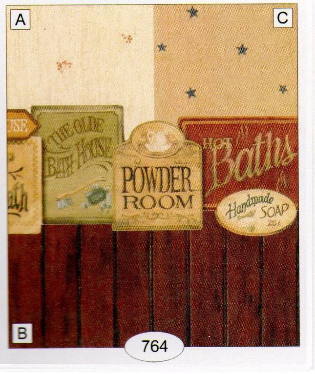 Powder Room 764 wal764