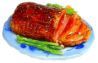 Prime Rib Roast w/Garnish on Platter f253