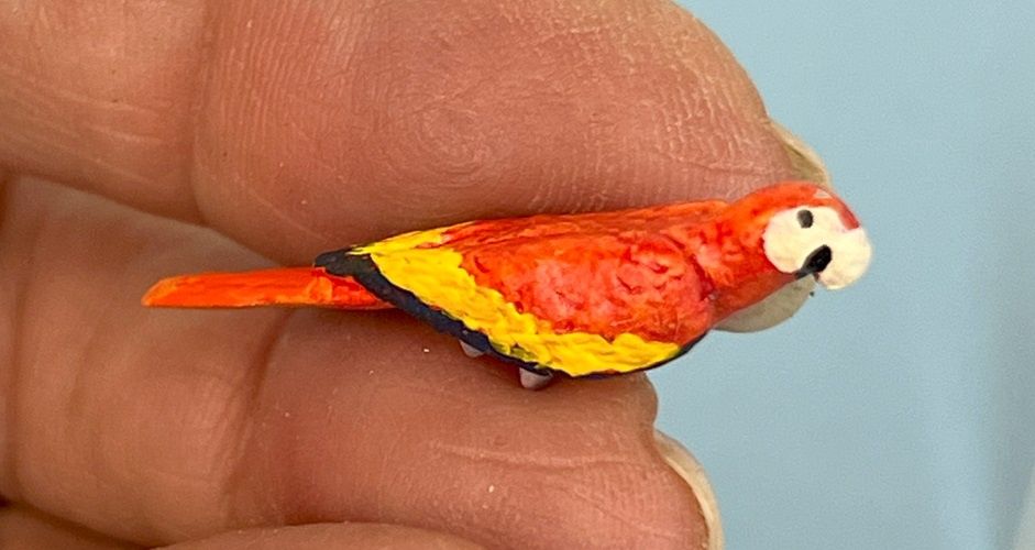 Red and Yellow Parrot mc030704