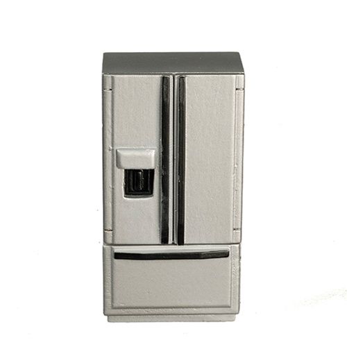 Refrigerator With Freezer On Bottom, Silver AZT5755
