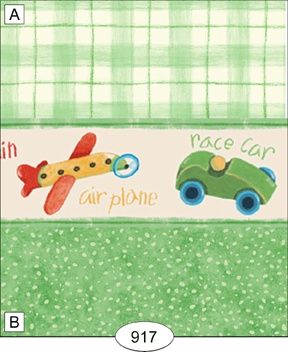 Planes, Trains &amp; Automobiles - Green WAL0917
