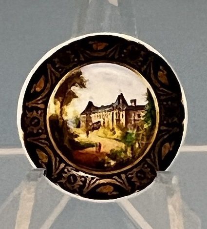 Plate with French Castle Scene ttmt3525