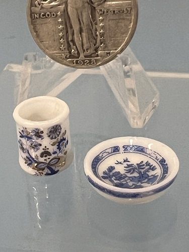 Porcelain Cup and Bowl mn463