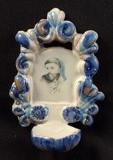 Porcelain Wall Display of St Francesco as1151