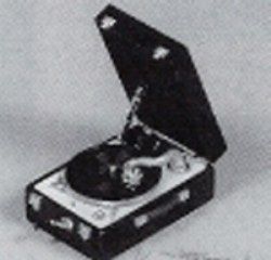 Portable Gramophone - 1920s Supplied Unpainted in Kit Form phdh110