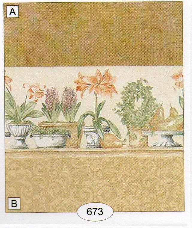Potted Plants 673 wal673