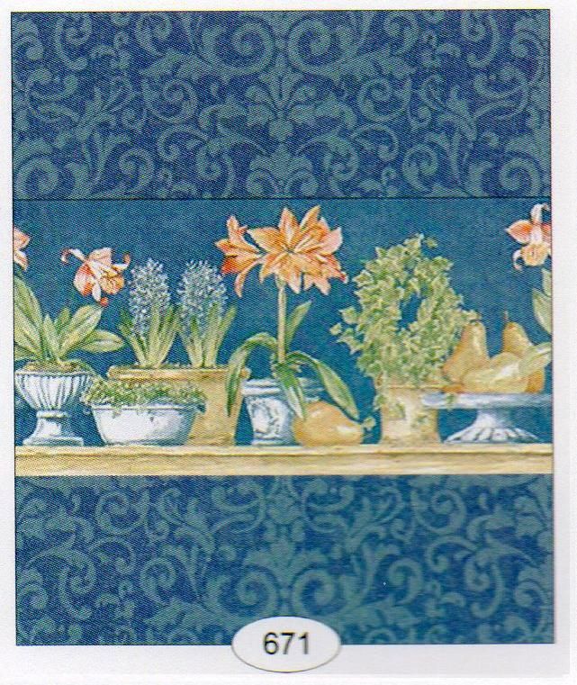 Potted Plants 671 wal671