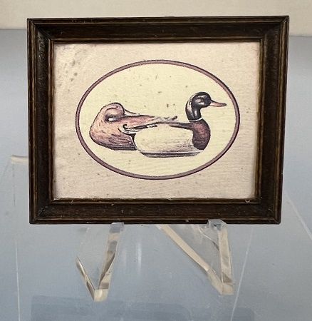 Print of Two Ducks mc05847