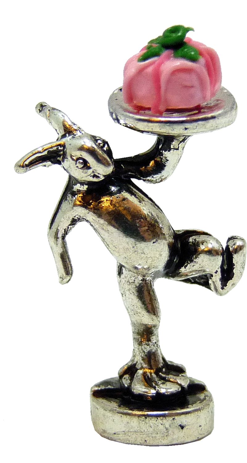 Rabbit Stand with Petit Four BDh222
