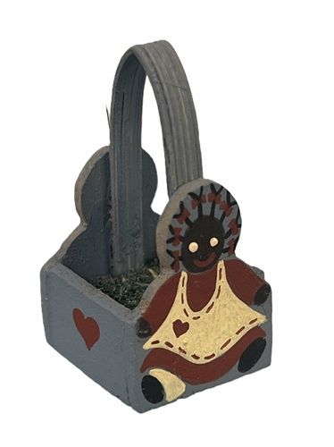 Raggedy Ann Wooden Basket mc995x
