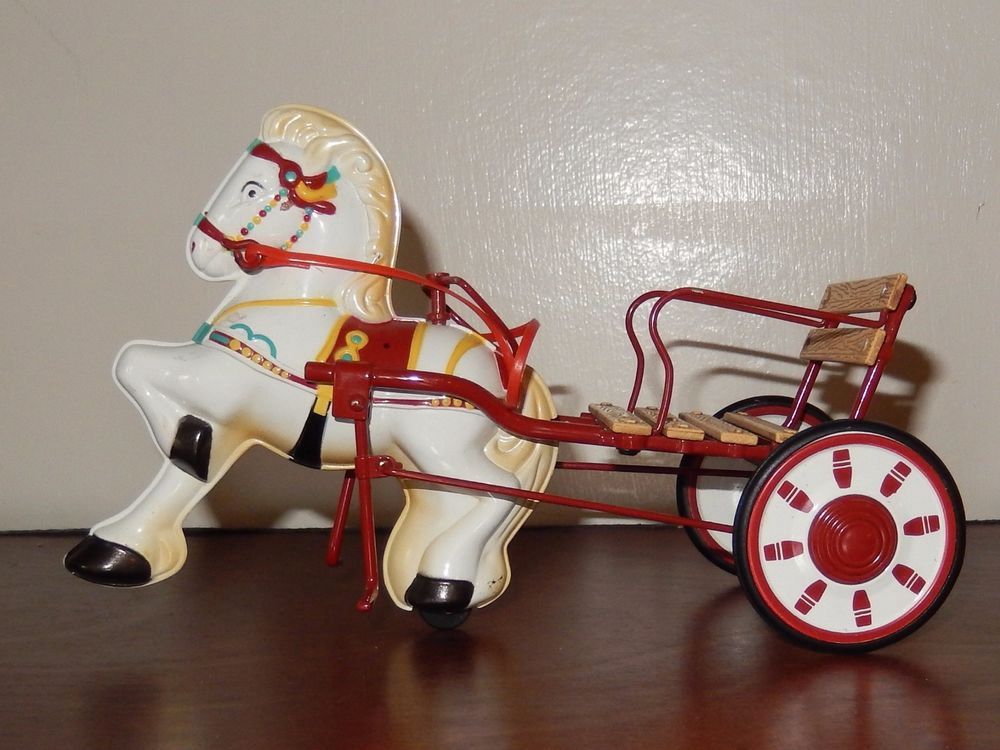 Rare- Mobo Sulky Horse Toy hw9884