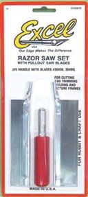 Razor Saw Set with Two Blades EXL55670