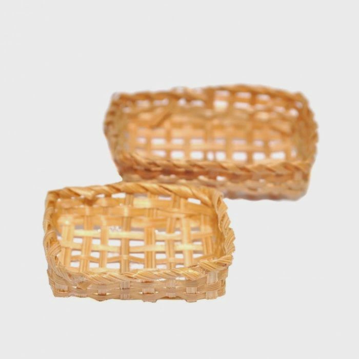 Rectangular Wicker Baskets, Pack of 2 MCB482