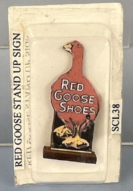 Red Goose Stand Up Sign scl38