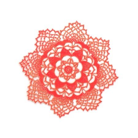 Red Star Antique Laser Doily #133 SD133