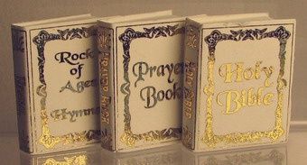 NI177 Religious Books White set/3