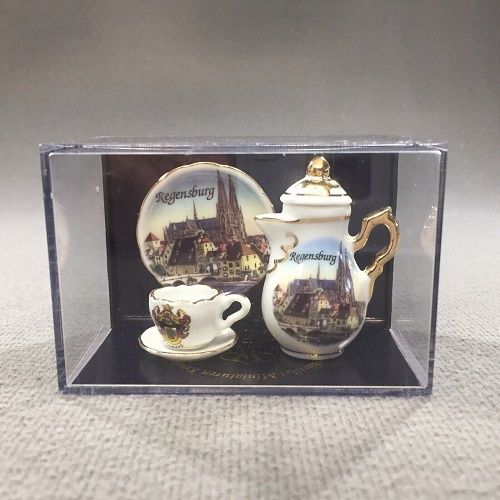 Reutter Porzellan Porcelain Dollhouse Miniatures Regensburg Tea Set 9901720