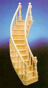 Right Curve Stairs cla70222