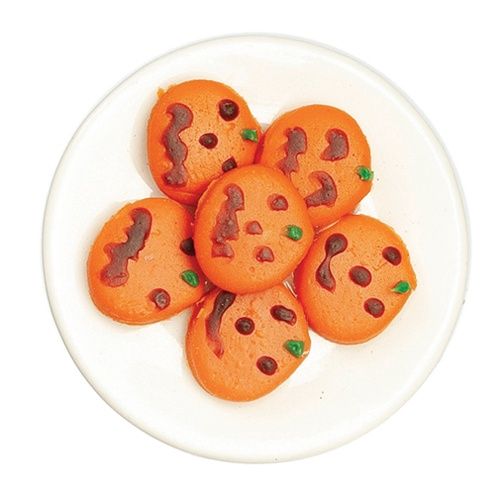 Plate of Halloween Cookies AZB0504